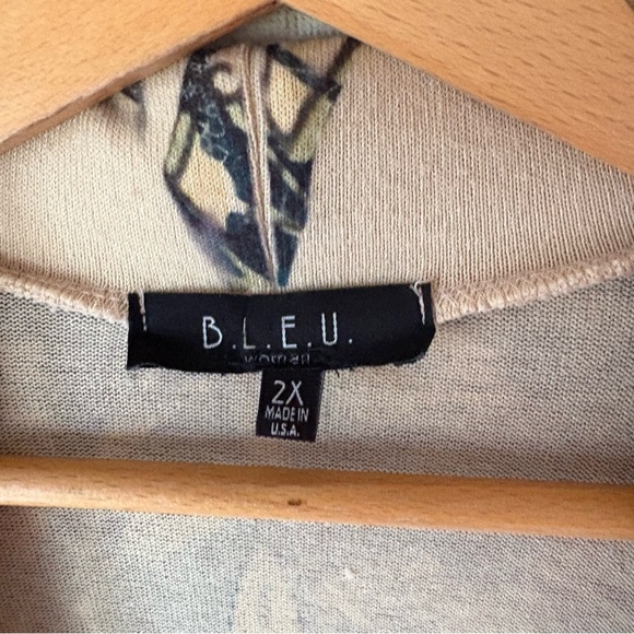 Vintage 90s y2k whimsigoth purple butterfly rhinestone bell sleeve cardigan 2X - Picture 8 of 10